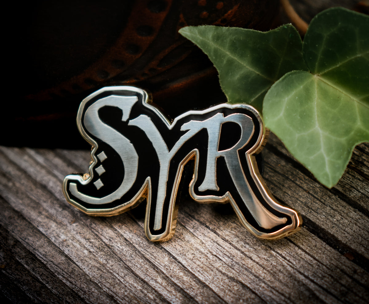 Gold Syr Enamel Pin