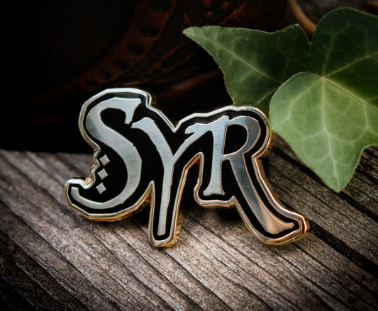 Gold Syr Enamel Pin