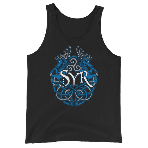 Syr - Woad Stags Unisex Tank Top